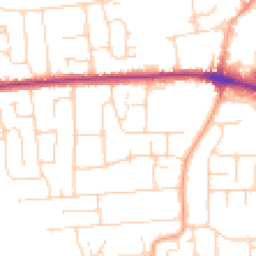 Daytime road noise heatmap for SS12 0BH