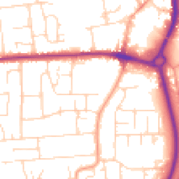 Daytime road noise heatmap for SS12 0BP