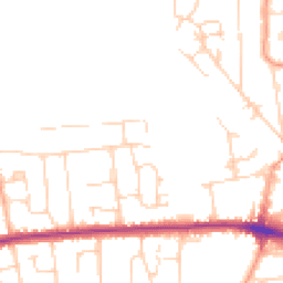 Daytime road noise heatmap for SS12 0DS