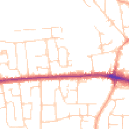 Daytime road noise heatmap for SS12 0DZ
