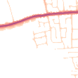 Daytime road noise heatmap for SS12 0HH