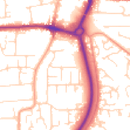 Daytime road noise heatmap for SS12 9BP
