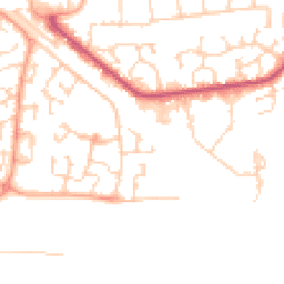Daytime road noise heatmap for SS12 9JH