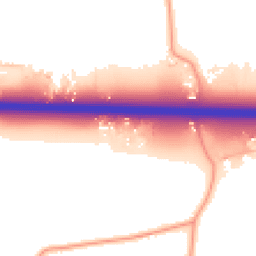 Daytime road noise heatmap for SS12 9LA
