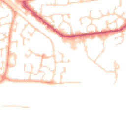 Daytime road noise heatmap for SS12 9LB