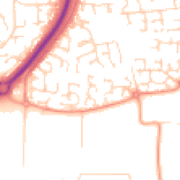 Daytime road noise heatmap for SS12 9LJ