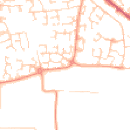 Daytime road noise heatmap for SS12 9ND