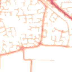 Daytime road noise heatmap for SS12 9PJ