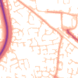 Daytime road noise heatmap for SS12 9RJ