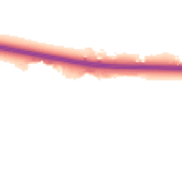Night-time road noise heatmap for SS13 1EB