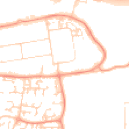 Daytime road noise heatmap for SS13 1EU