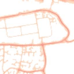 Daytime road noise heatmap for SS13 1QB