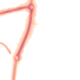 Night-time road noise heatmap for SS13 1RQ