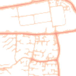 Daytime road noise heatmap for SS13 1TA