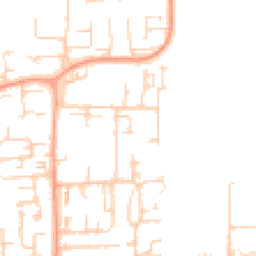 Daytime road noise heatmap for SS13 2AY