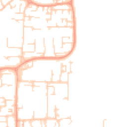 Daytime road noise heatmap for SS13 2BL