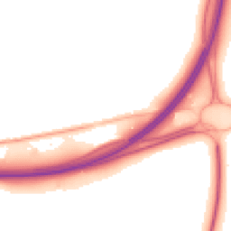 Night-time road noise heatmap for SS13 2HE