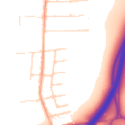 Daytime road noise heatmap for SS13 2HS