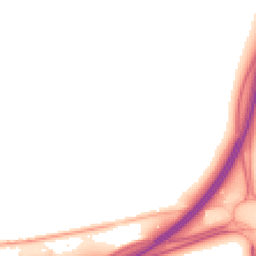 Night-time road noise heatmap for SS13 2HY