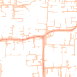 Daytime road noise heatmap for SS13 3QR