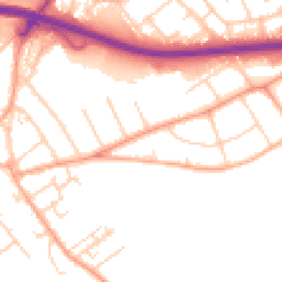 Daytime road noise heatmap for SS17 0AE