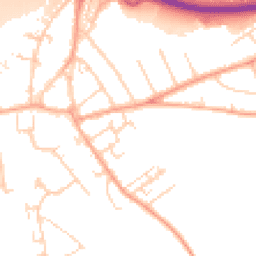 Daytime road noise heatmap for SS17 0DF