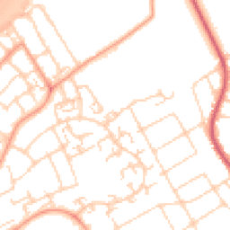 Daytime road noise heatmap for SS17 7NS
