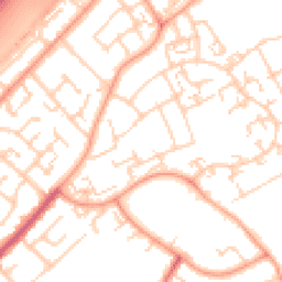 Daytime road noise heatmap for SS17 7TD