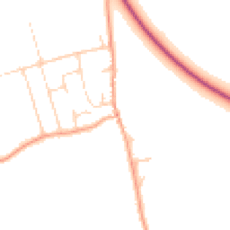 Daytime road noise heatmap for SS17 8LB