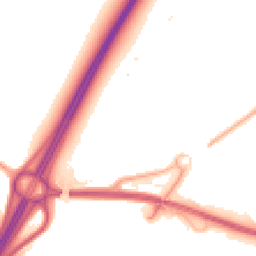 Night-time road noise heatmap for SS17 8RH