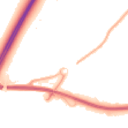 Night-time road noise heatmap for SS17 8RT