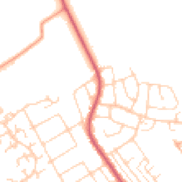 Daytime road noise heatmap for SS17 9AF