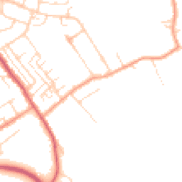 Daytime road noise heatmap for SS17 9BL