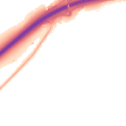 Night-time road noise heatmap for SS17 9LD