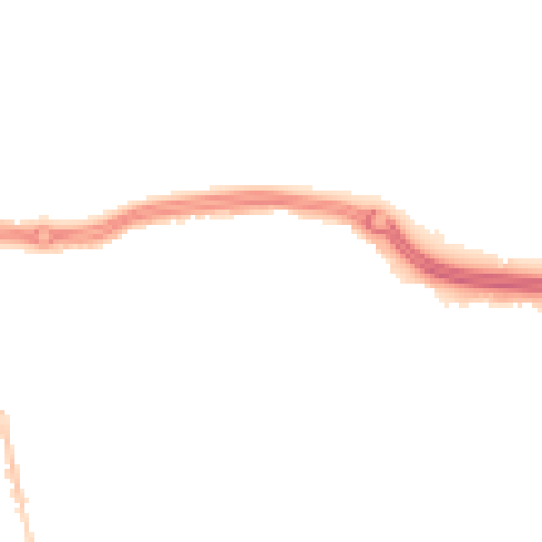 Night-time road noise heatmap for SS2 4AU