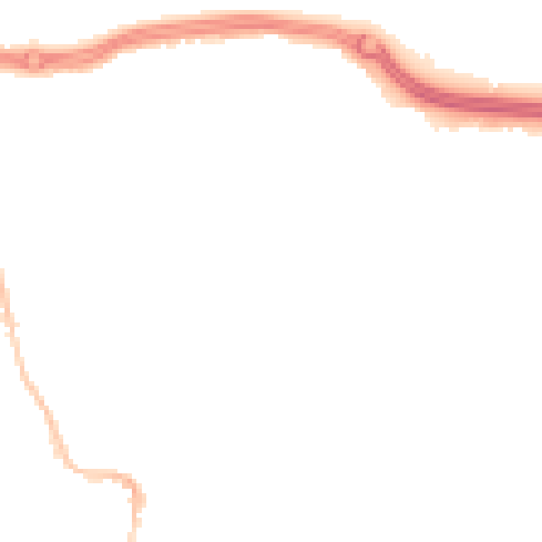 Night-time road noise heatmap for SS2 4BY