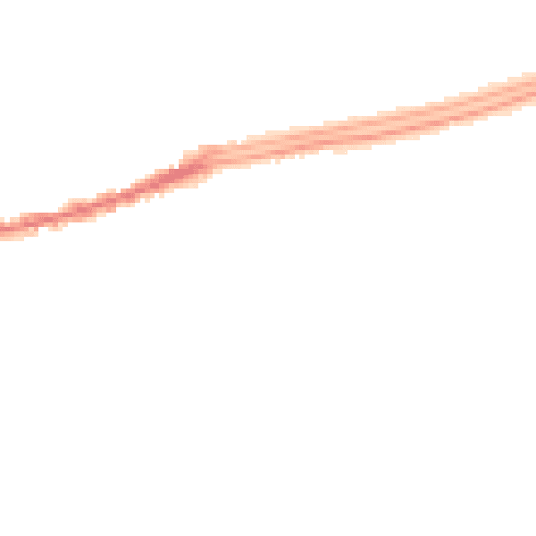 Night-time road noise heatmap for SS2 4GW