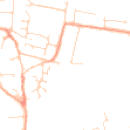 Daytime road noise heatmap for SS4 1DQ