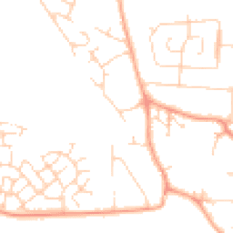 Daytime road noise heatmap for SS4 1NQ