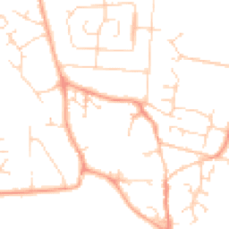 Daytime road noise heatmap for SS4 1RA
