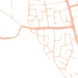 Daytime road noise heatmap for SS4 1UQ