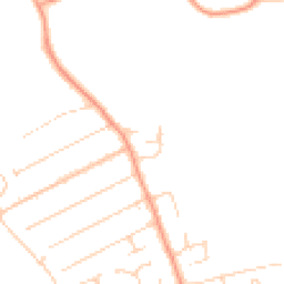 Daytime road noise heatmap for SS4 3HW