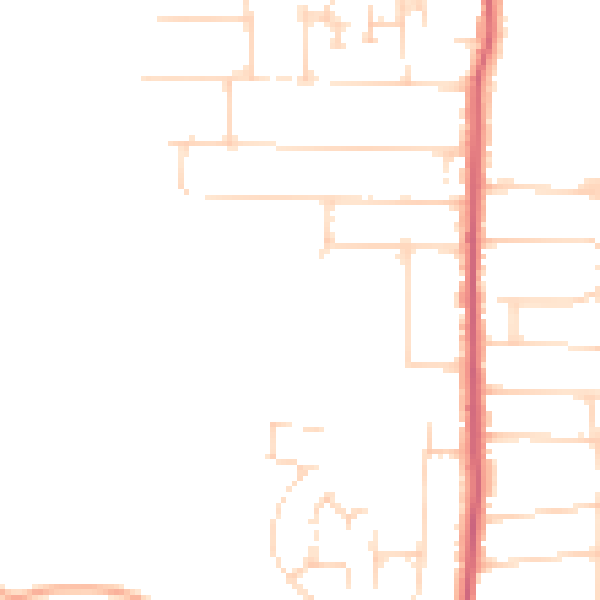 Daytime road noise heatmap for SS5 6FS