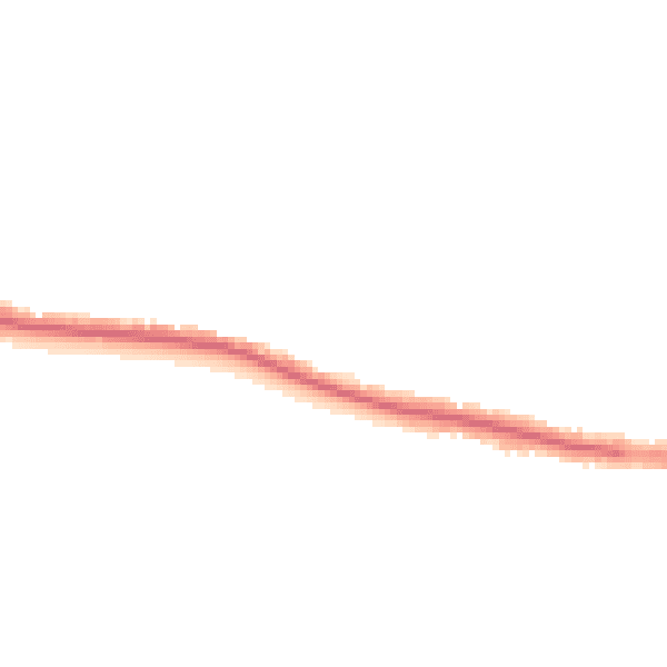 Night-time road noise heatmap for SS7 2EG