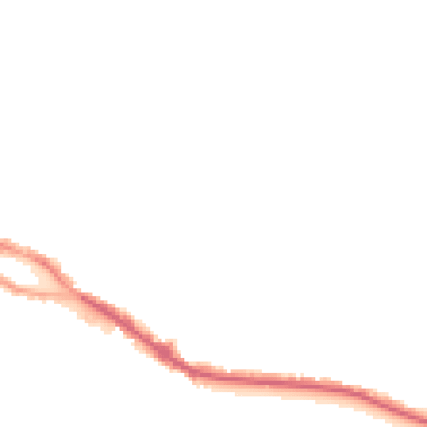 Night-time road noise heatmap for SS7 2HQ