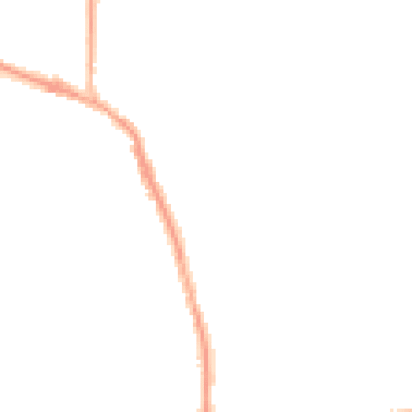 Night-time road noise heatmap for SS7 5LF