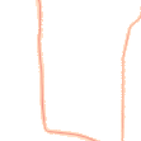 Night-time road noise heatmap for SS7 5RB