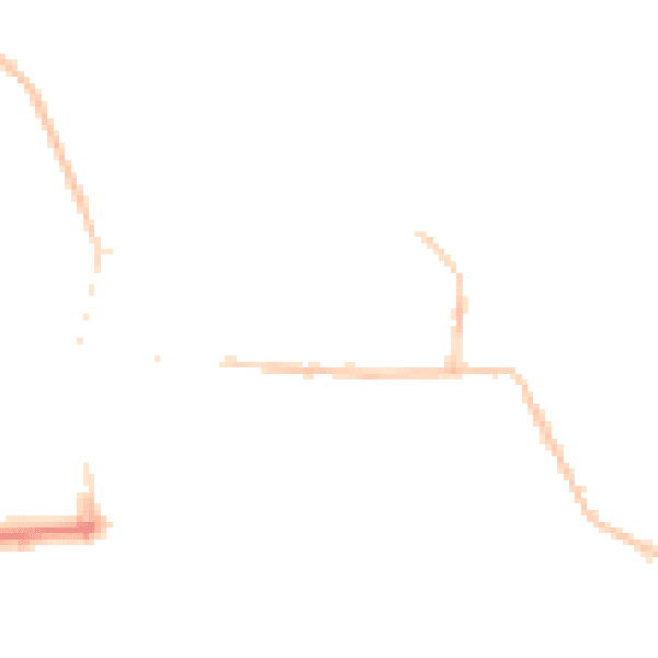 Night-time road noise heatmap for SS8 8AG
