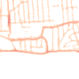 Daytime road noise heatmap for SS9 1AB