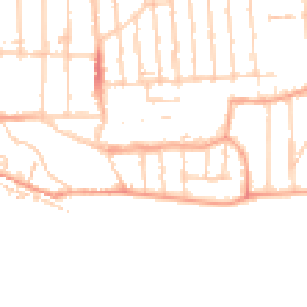 Daytime road noise heatmap for SS9 1AJ